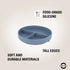 Mikk-Line Silicone Plate Tableware Faded Denim